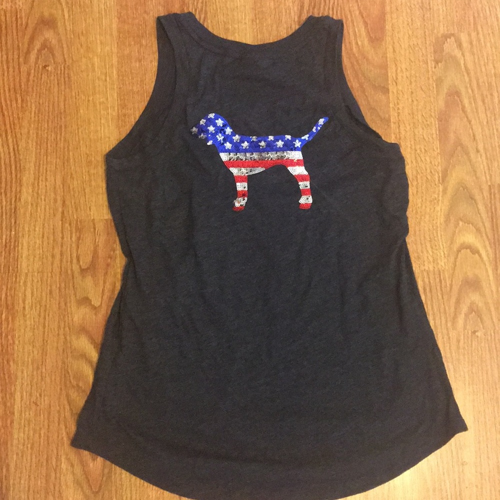 🇺🇸 Victoria’s Secret PINK sequence tank top